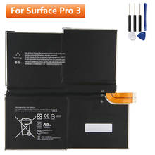 Batería de repuesto MS011301 para Microsoft Surface Pro 3 Pro3 G3HTA005H G3HTA009H, batería recargable auténtica de 5547mAh 2024 - compra barato