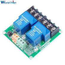 2 Channel DC 5V 12V 24V 30A Relay Module with Optocoupler Isolation High Low Trigger Switch for Smart Home PLC Control 2024 - buy cheap