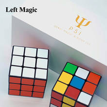 Магические трюки PSI от Wenzi Magic & Bond Lee, магические трюки, магический улицу, забавная иллюзия, исчезающий умственный куб, реквизит для ум, чтения, мага 2024 - купить недорого