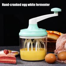 1200ml Manual Plastic Cream Whisk Egg Beater Hand Crank Cream Stiring Foam Fast Mixer Blender Household Kitchen Baking Tool 2024 - buy cheap