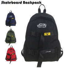 Double Rocker Skateboard Backpack Oxford Portable Skating Board Deck Bag Boy Girl Large Capacity Longboard Backpack Skate Bags 2024 - buy cheap