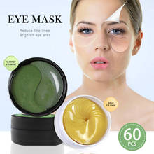 Sevich 60 pçs ouro/algas colágeno olho máscara remendos remover círculos escuros hidratante cristal colágeno gel máscara cuidados com a pele dos olhos 2024 - compre barato