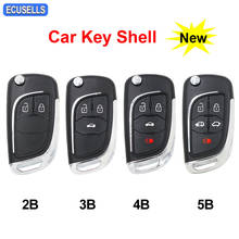 2/3/4/5 Button Remote Car Key Shell For Opel Vauxhall Insignia Astra Mokka For Chevrolet Lova Aveo Cruze Camaro Malibu For Buick 2024 - buy cheap
