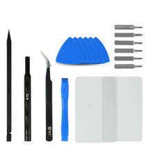 Juego de herramientas manuales 18 en 1, destornillador, Spudger, pinzas, selecciones, ventosa, desmontar, Kits de herramientas de apertura de palanca para iPad MacBook Air/Pro 2024 - compra barato