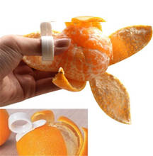 Descascador de laranja aberto, aparelho de cozinha para descascar laranja, ferramentas para cozinhar, tipo dedo, 1 peça 2024 - compre barato
