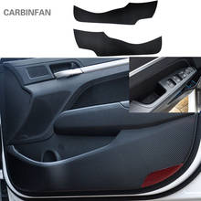 Adesivo anti sujeira de carro 4 cabeças, adesivo de fibra de carbono para hyundai elantra 2016 2017 acessórios de interior c227 2024 - compre barato