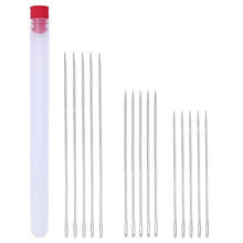 15 Large Eye Long Sewing Hand Needles Stitching Quilting Tools & Storage Box 2024 - buy cheap