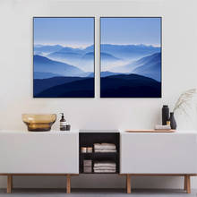 Landscape Canvas Painting Wall Art Posters and Prints Mountain Paintings Decorate for Living Room on Wall Picture Home Framed 2024 - buy cheap