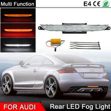 Задние противотуманные светодиодсветодиодный фонари заднего хода с прозрачными линзами для Audi TT TTS MK2 Coupe 2007-2013 2024 - купить недорого