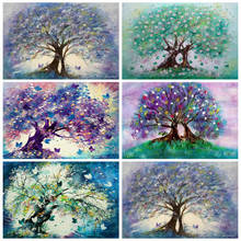 EverShine Diamond Painting Tree Cross Stitch Rhinestones Art Diamond Embroidery Sale Landscape Handwork Gift Wall Decor 2024 - buy cheap