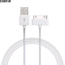 Cherie 30 Pin USB Дата кабель провод зарядное устройство для iphone 4 s 4s 3GS 3G iPad 1 2 3 iPod Nano itouch кабель для зарядки телефона Kabel 2024 - купить недорого