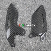 Acessórios para motocicletas, capa para motor/painel lateral inferior de fibra de carbono completo para kawasaki h2 2024 - compre barato