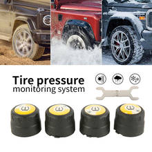 Sensor de pressão de pneu automotivo, bluetooth 4.0, com android, sensores de pressão, alarme externo universal 2024 - compre barato