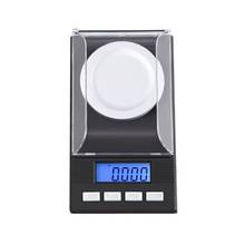 Digital Milligram Scale 10g/ 0.001g Portable Jewelry Scale LCD Backlit Tare Micro Scale for Powder Medicine Gold Gem KX4B 2024 - buy cheap