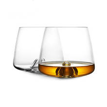 Whisedgdy-vaso de Whisky, copa de vino tinto, copa de vino tinto, de diseñador, remolino, Rock, cristal templado, XO Chivas, Cognac 2024 - compra barato