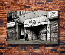 Posters and Prints Punk Rock Music Club&Venue NY CBGB Art wall Picture Canvas Painting bedroom Home Decor 2024 - buy cheap