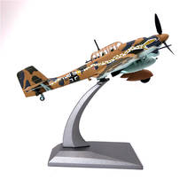 Stuka estojo aeronave de combate e mergulho, modelo de avião de metal fundido, brinquedo infantil, presente, 1/72 2024 - compre barato