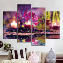 Wall Art Modular Canvas HD Prints Posters Home Decor Pictures 4 Piece zen buddha Art Paintings Framework 2024 - buy cheap