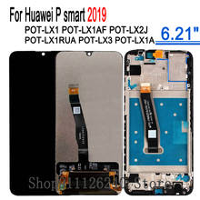 A + качественный ЖК-дисплей для P Smart 2019, ЖК-дисплей, сенсорный экран, дигитайзер, для сборки, рамки для Huawei P Smart2019 POT-LX1 LX2J LX1RUA LX3 2024 - купить недорого