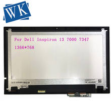 Free Shipping 13.3''Laptop LCD Screen Touch Digitizer Assembly LP133WH2-SPB1 For Dell Inspiron 13 7000 7347 D/PN: 0W6TN0 2024 - buy cheap