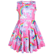 Summer 2019 Baby Girls Dress Unicorn Children Princess Dresses Cosplay Clothes Party Kids Girl Vestido Clothing 2024 - buy cheap