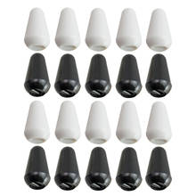 10 pcs Plastic Guitar Toggle Swtich Knob Tip with threads inside 4.0mm for fastness for ST SQ Electric Guitar Toggle Switch 2024 - buy cheap