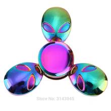Rainbow Colorful Alien ET Spinner Fingertip Gyro ADHD Anti Stress EDC Toys Hand Spinner Christmas Gifts Hobbies for Adults 2024 - buy cheap