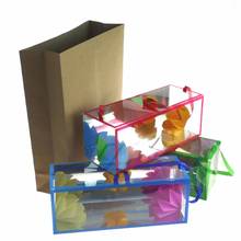 Caja de flor que viene en cajas de tamaño pequeño (13x6x6cm) para trucos de Magia, bolsa vacía, accesorios de Magia 2024 - compra barato