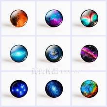 5Pcs/lot 25mm Round Glass Cabochon Mars Earth Nebula Galaxy Universe Pendant Making Supplies for DIY Jewelry Accessories 2024 - buy cheap
