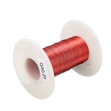 100M Red Magnetic Wire 0.2mm QA Enameled Copper Wire Magnetic Coil Winding For Electric Machine DIY Electromagnet Making 2024 - buy cheap