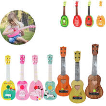 Funny Ukulele Musical Instrument Kids Guitar Montessori Toys for Children School Play Game Education Christmas Birthday Gift 2024 - купить недорого