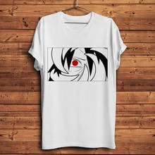 Obito Shinobi Sharingan funny anime t shirt men summer new white casual tshirt unisex short sleeve manga streetwear tee 2024 - buy cheap