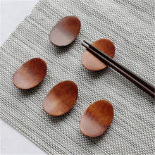 Japanese Eco Cooking Utensils Wooden Chopsticks Holder Phoebe Creative Decorative Chopsticks Pillow Care Tableware Holder 2024 - buy cheap