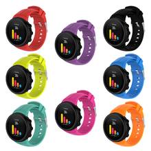 Силиконовый сменный ремешок для наручных часов Suunto Spartan ULTRA Sport Smart Watch F3MD 2024 - купить недорого