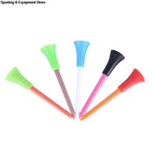 50 Pcs/bag New Durable Plastic Golf Tees Rubber Cushion Top Golf Tee Golf Accessories 72mm 2024 - buy cheap