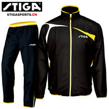 Подлинная Одежда STIGA для настольного тенниса для мужчин и женщин, одежда с длинными рукавами, комплекты Джерси для пинг-понга 2024 - купить недорого
