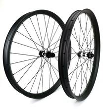 27.5er tubeless mountain bike carbon wheels 50mm width 25mm depth MTB DH carbon wheelset with 3k matte finish 2024 - buy cheap