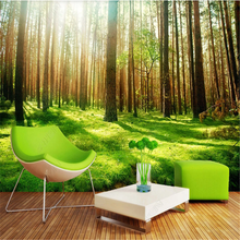 Custom Mural Wallpaper 3D For Living Room Fantasy Forest Natural Scenery TV Background Wall Papers Home Decor Bedroom Wallpapers 2024 - buy cheap