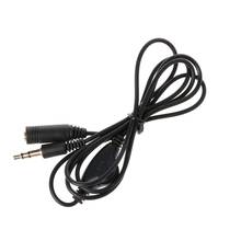 Cable auxiliar de Audio estéreo con Control de volumen, conector macho a hembra de 3 polos de 3,5mm 2024 - compra barato