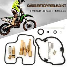 Carburetor Rebuild Kit for Honda CBR600F2 - CBR600 91-94 Carb Repair for honda Hornet PC34 4Kits 2024 - buy cheap