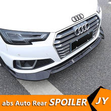 For Audi A4 ABS Rear Bumper Diffuser Protector For 2019-2020 Audi A4 Body kit bumper rear Front shovel lip rear spoiler 2024 - buy cheap