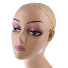 Female Mannequin Manikin Head Model Wig Glasses Hat Display Stand with Shoulder Bust Net Cap 2024 - buy cheap