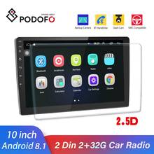 Podofo 2 Din Android 8.1 Car Stereo Radio 10.1” HD Multimedia Video Player GPS WiFi Autoradio For Nissan Hyundai toyota CR-V KIA 2024 - buy cheap