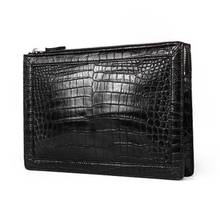 yuee new Thailand crocodile male handbags business crocodile men wallet long handbags Genuine leather Hand bag Men clutch bag 2024 - buy cheap