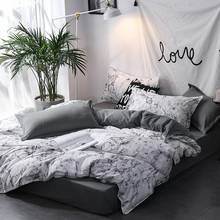 Jogo de cama fronha, capa de edredom e travesseiro para decoração de casa 2024 - compre barato