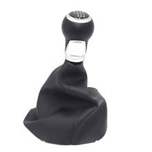 Silver Car Shift Gear Knob Lever Gaitor Boot Cover For Skoda Rapid 2012 2013 2014 2015 2016 Auto Accessories 2024 - buy cheap