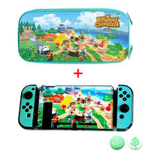 Новый жесткий чехол для переноски животных Crossing Horizons, чехол для Nintendo Switch/Lite NS консоль, аксессуары для хранения, переносная дорожная сумка 2024 - купить недорого