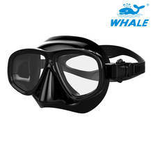 WHALE Adult Scuba Diving Glasses Mask Silicone Diving Goggle Underwater Salvage Scuba Diving Men Women Big Frame Swim Goggles 2024 - buy cheap