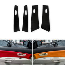 4PCS Car Interior Microfiber Leather Door Panel Cover Protective Trim For Mazda 3 2004 2005 2006 2007 2008 2009 2024 - buy cheap