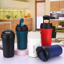 400ml 304 Stainless steel Kawaii  Vacuum Flask Bounce Thermos Cup Portable Travel Coffee Mugs Thermals Straw Water Bottle 2024 - buy cheap